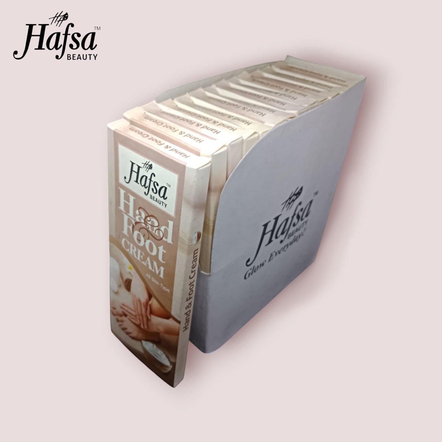 HAFSA BEAUTY HAND&FOOT CREAM (Pack of 6)25GM