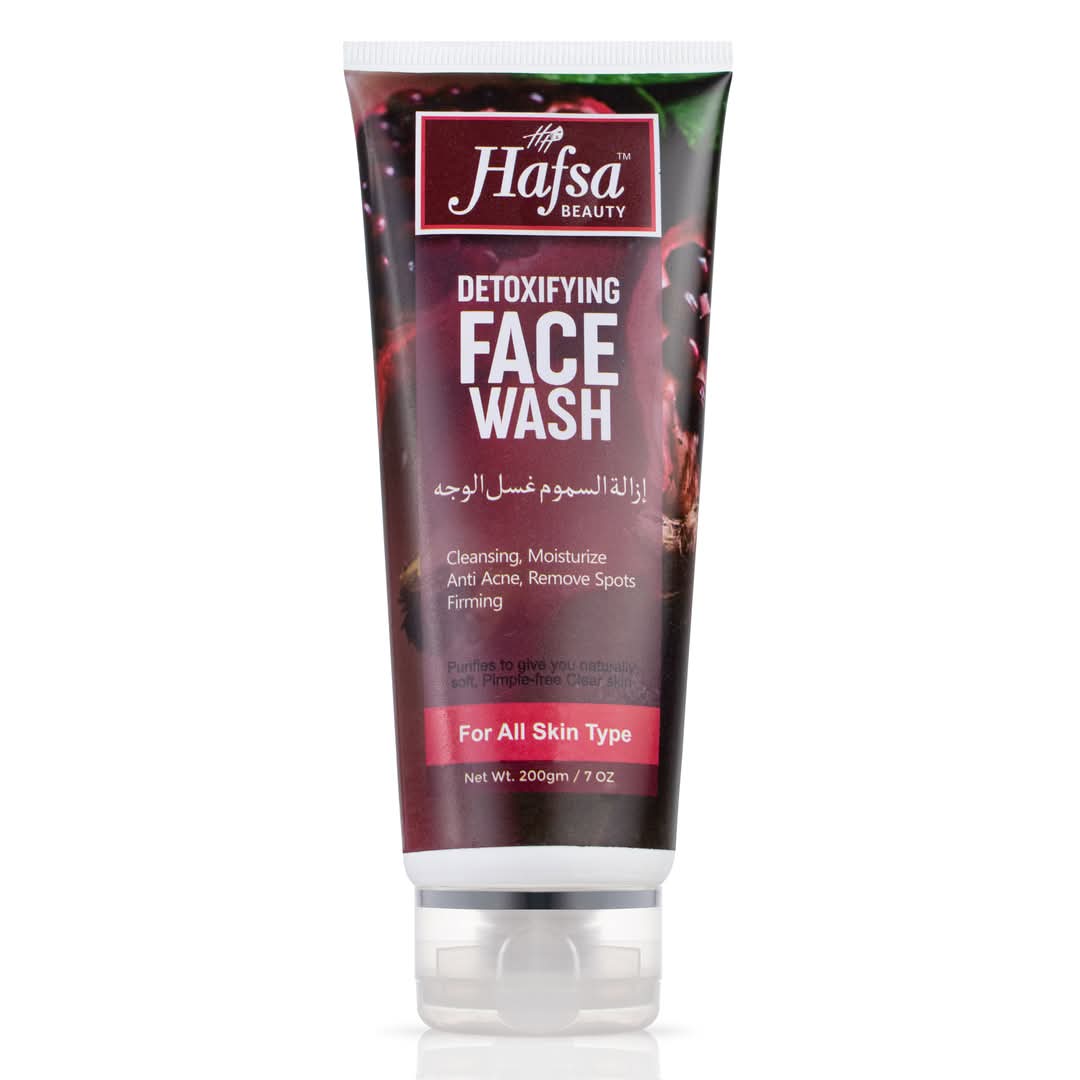 HAFSA BEAUTY DETOXIFYING FACE WASH 200ML