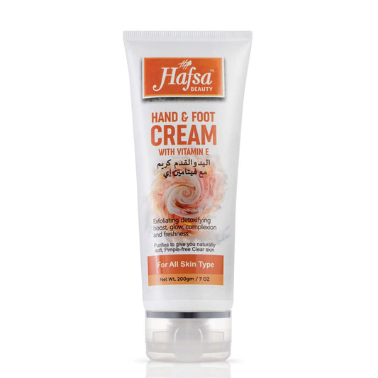 HAFSA BEAUTY HAND&FOOT CREAM VITAMIN E 200ML