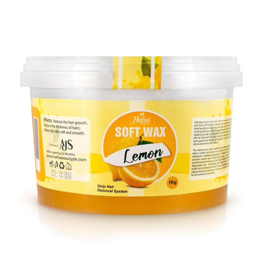 HAFSA BEAUTY SOFT WAX LEMON 1KG