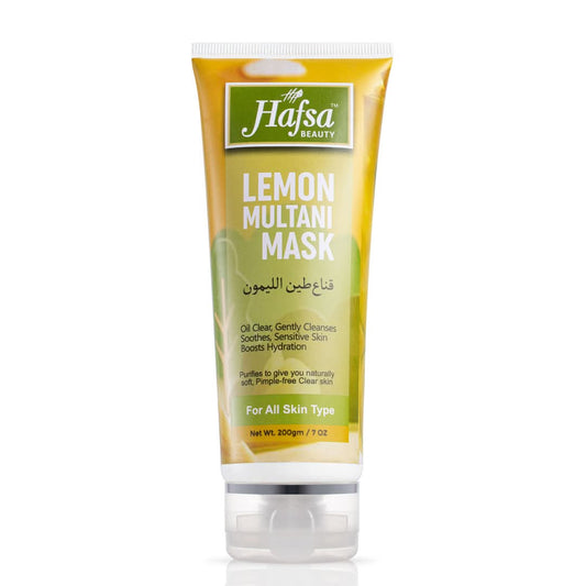HAFSA BEAUTY LEMON MUD MASK 200ML