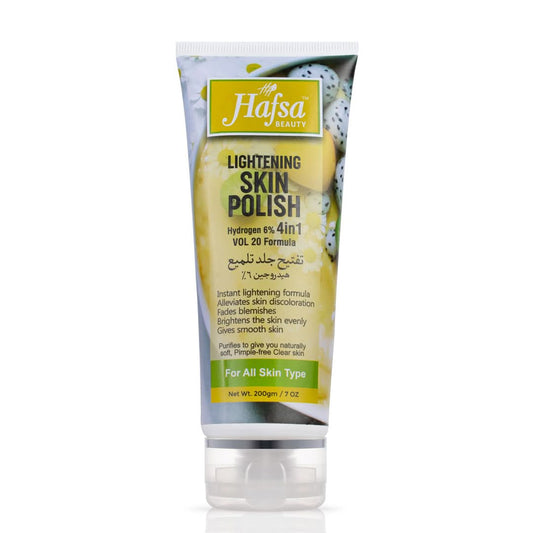 HAFSA BEAUTY LIGHTENING SKIN POLISH (4 IN 1) 200ML