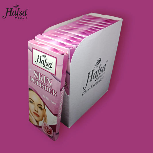 HAFSA BEAUTY SKIN POLISHER (Pack of 6) 25GM