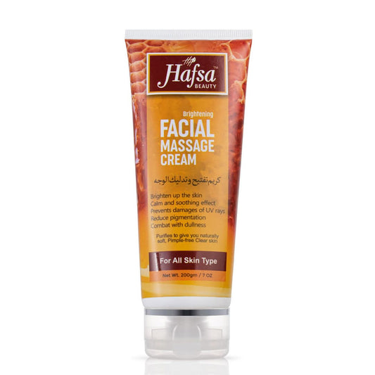 HAFSA BEAUTY BRIGHTENING FACIAL MASSAGE CREAM 200M